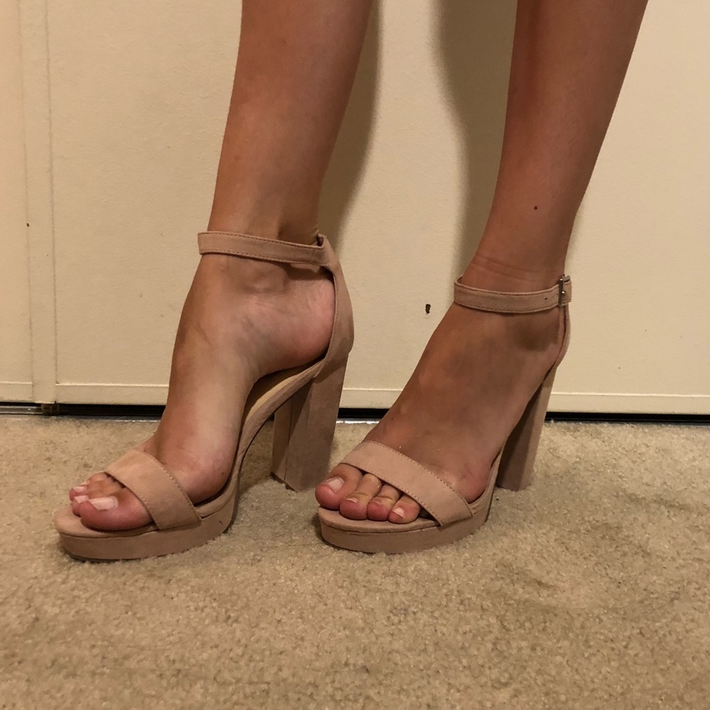Light Pink High Heels - Forever 21